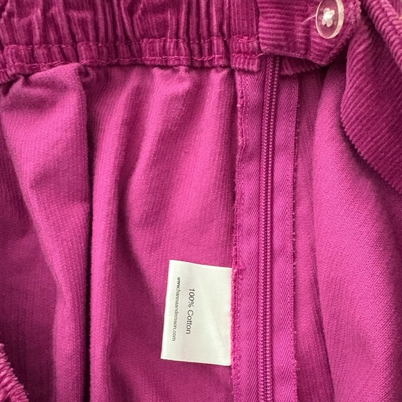 Hanna Andersson Magenta Corduroy Skirt - Picture 4 of 5